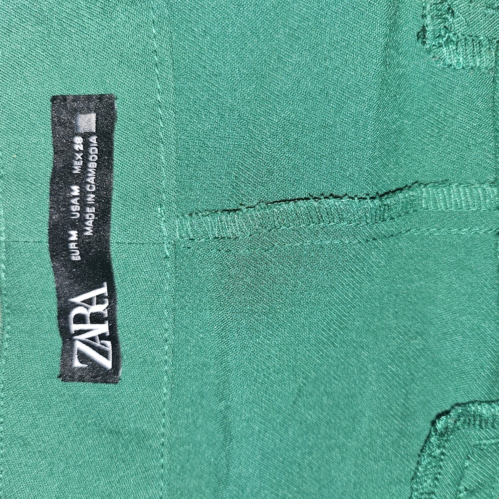 Zara crossover pleated pants - Picture 9 of 9
